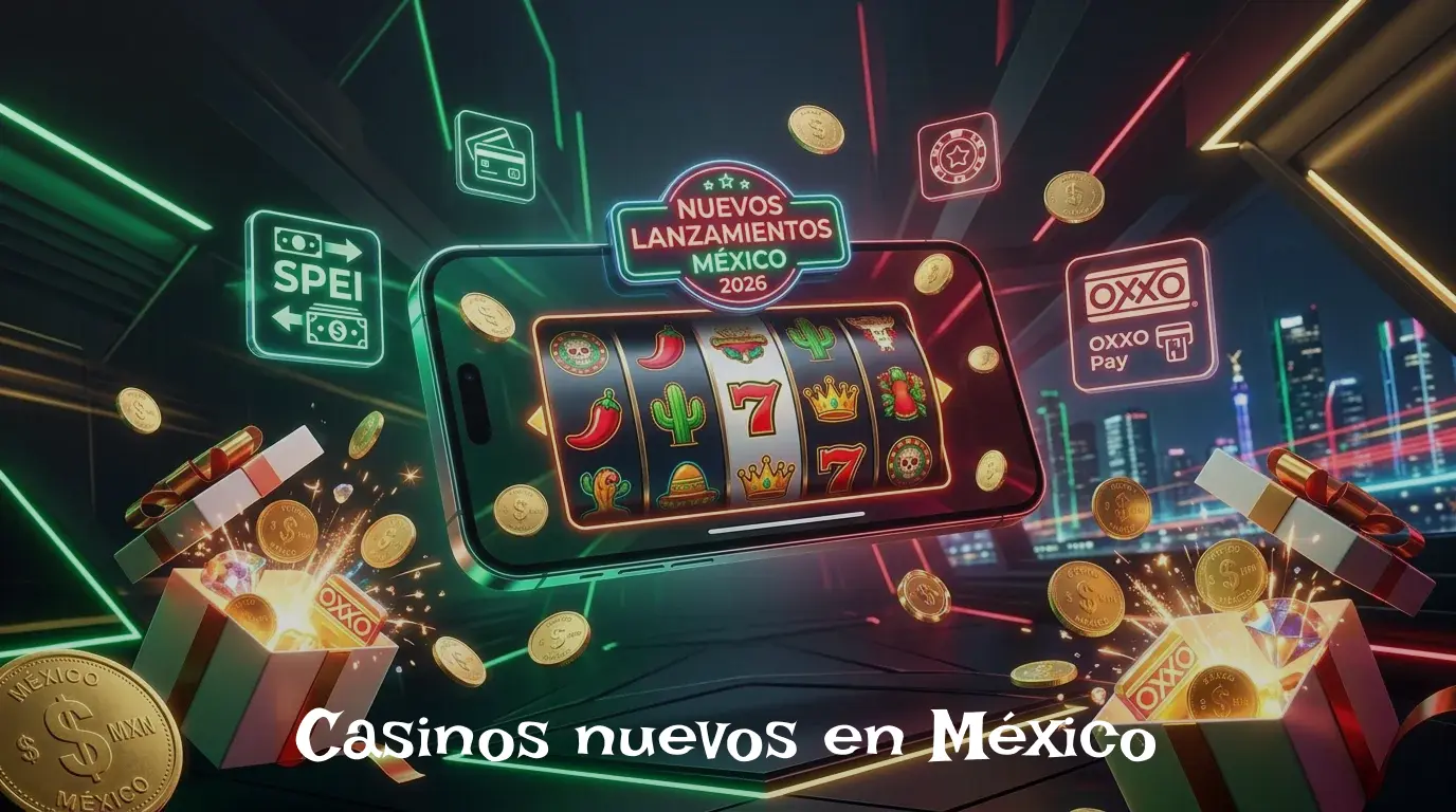 Casinos nuevos en México 2026: guía de sitios recientes