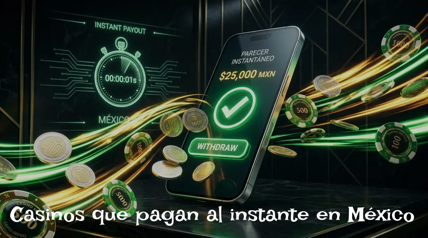 Casinos que Pagan al Instante en México: guía 2026 de retiros inmediatos